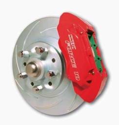SSBC Power Drum to Disc Brake Conversion Kit with 2 Inch Drop Spindles & 2 Piston Aluminum Calipers - Front - A123-7DS