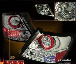 Chrome Clear LED Taillights