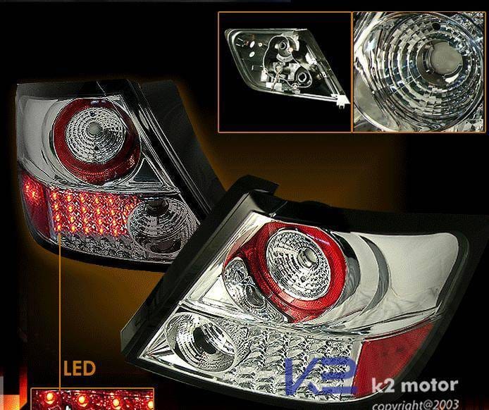 Chrome Clear LED Taillights