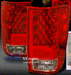 Red Clear LED Taillights