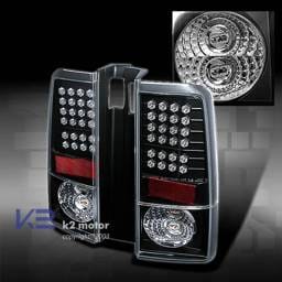 Black LED Taillights