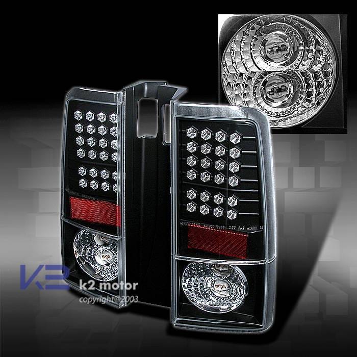 Black LED Taillights