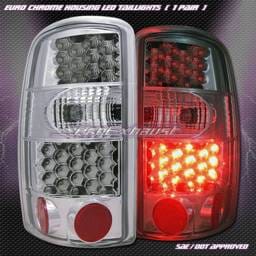 Euro Chrome LED Taillights