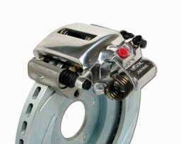 SSBC Disc Brake Conversion Kit for GM 10 & 12 Bolt Rear Ends with Staggered Shocks & C-Clip Axles - Rear - A125-6