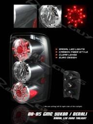 Euro Clear Lense Carbon LED Taillights