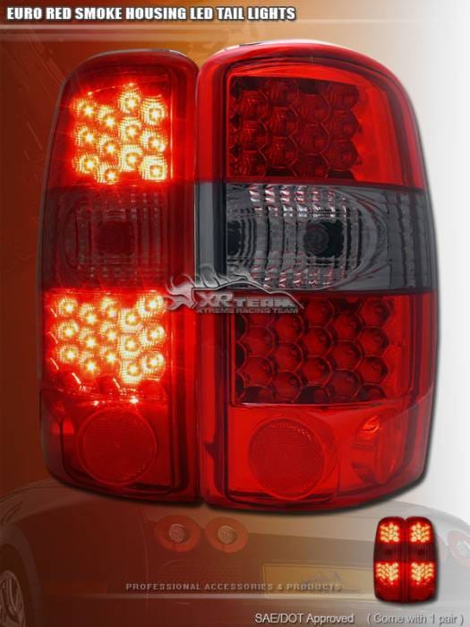Red Smoke LED Taillights