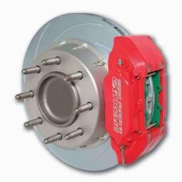 SSBC Disc Brake Kit with Force 10 Extreme 4-Piston Aluminum Calipers & 14 Inch Rotors - Front - A126-35