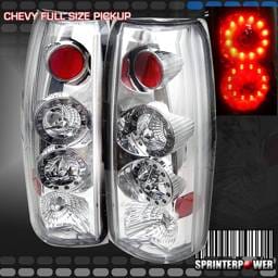 Chrome Twin LED Taillights