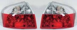 Crystal Red Clear Taillights