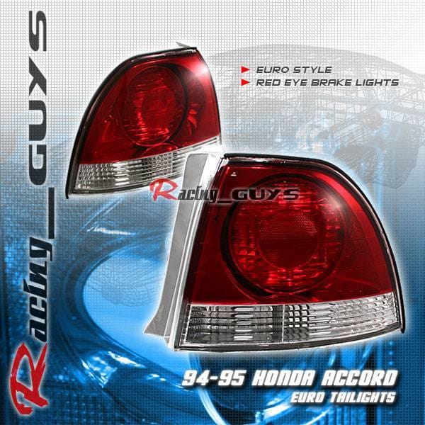 Red Clear Euro Taillights