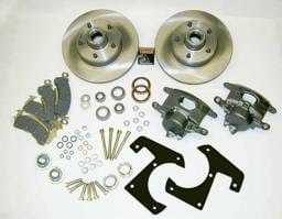 SSBC Drum to Disc Brake Conversion Kit with Single-Piston Cast Iron Calipers with 72mm Piston - Front - A148-15