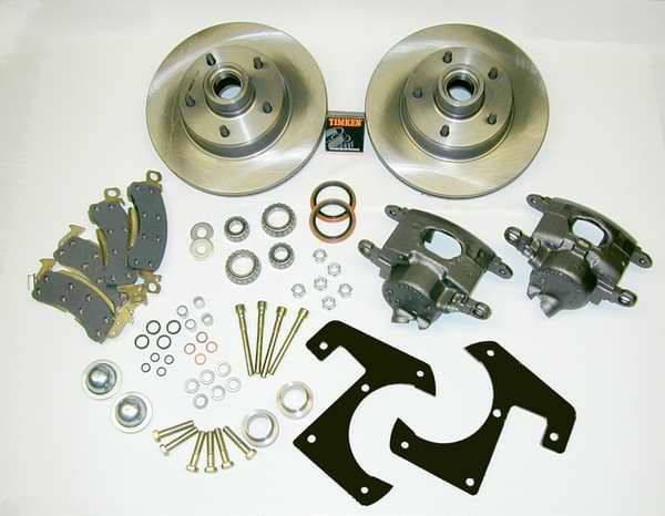 SSBC Drum to Disc Brake Conversion Kit with Single-Piston Cast Iron Calipers with 72mm Piston - Front - A148-15