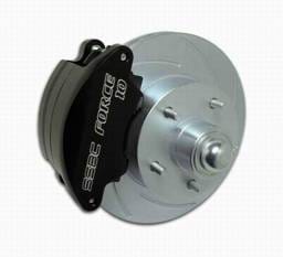 SSBC Drum to Disc Brake Conversion Kit with Force 10 Super-Twin 2-Piston Aluminum Calipers - Front - A148-15A