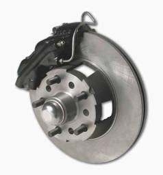 SSBC Non-Power Drum To Disc Brake Conversion Kit with Force 10 Extreme 4 Piston Aluminum Calipers - Front - A153