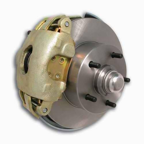 SSBC Non-Power Drum To Disc Brake Conversion Kit with Force 10 Extreme 4 Piston Aluminum Calipers - Front - A137-3