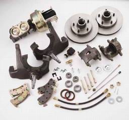 SSBC 2 Inch Drop Spindle Kit for Disc Brake Vehicles - Front - A142