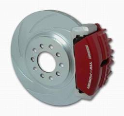 SSBC Disc Brake Kit with Force 10 Tri-Power 3-Piston Aluminum Calipers & 13 Inch Rotors - Front - A162