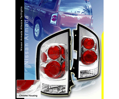 Chrome Red Clear Altezza Taillights