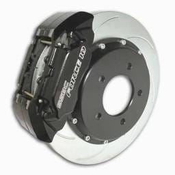 SSBC Disc Brake Kit with Force 10 Extreme 4-Piston Aluminum Calipers & 14 Inch Rotors - Front - A165-1