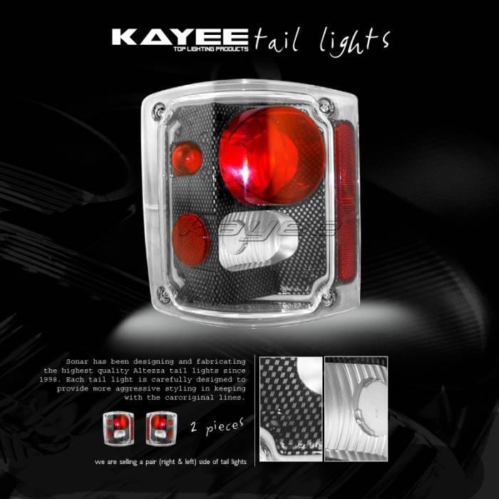 Euro Carbon Taillights