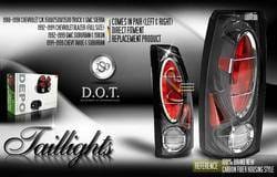 Carbon Fiber Altezza Taillights
