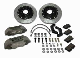 SSBC Disc Brake Kit with Force 10 Extreme 4-Piston Aluminum Calipers & 14 Inch Rotors - Front - A164-14