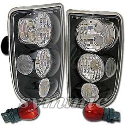 Black Clear Taillights