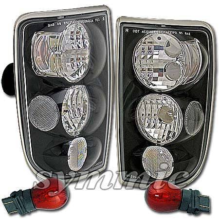 Black Clear Taillights