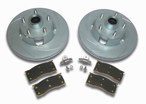 SSBC Turbo Slotted Rotors & Pads - Front - A2360000