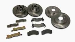 SSBC Turbo Slotted Rotors & Pads - Front & Rear - A2360004