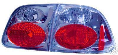 Blue Housing Clear Taillights