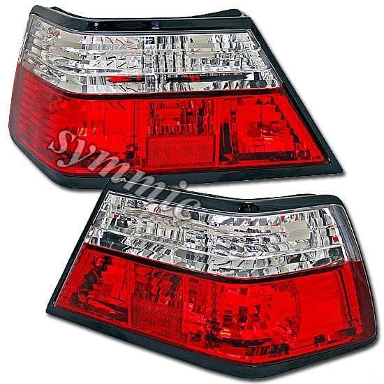 Red Clear Crystal Lens Taillights