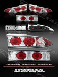 Chrome Red Clear Altezza Taillights