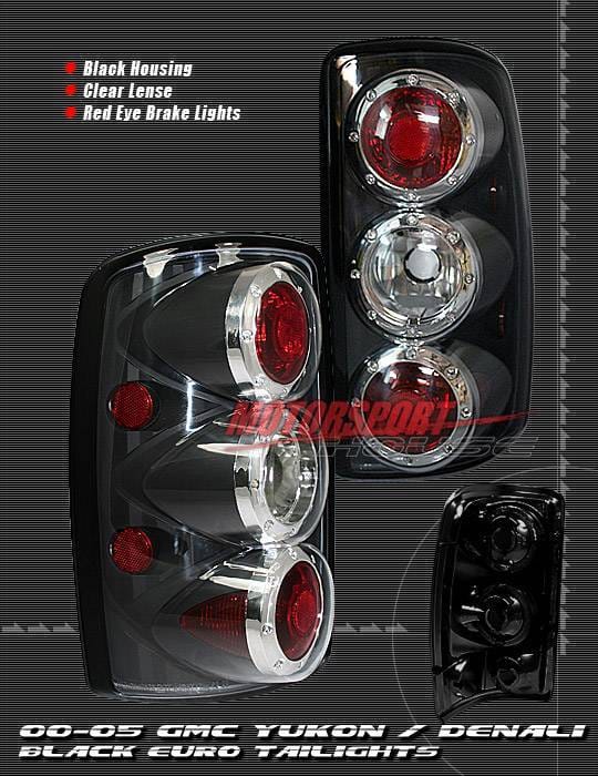 Black Clear Lense Taillights