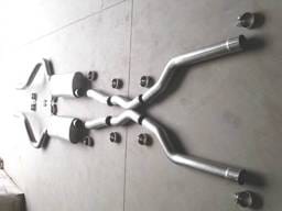 Chevrolet Chevelle Stainless Works Hot Rod Exhaust System - CV6872LSD