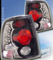Flame Black Carbon Taillights