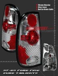 Chrome Red Eye Taillights