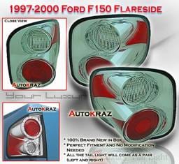 Chrome Clear Altezza Flareside Taillights