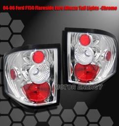 Chrome Altezza Flareside Taillights