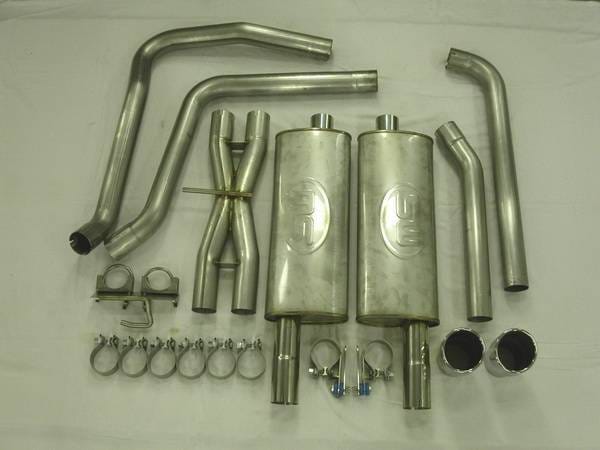 Chevrolet Trail Blazer Stainless Works Header & Exhaust System - TB6TD