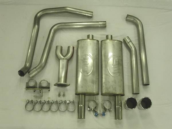 Chevrolet Trail Blazer Stainless Works Header & Exhaust System - TB6TD-CB