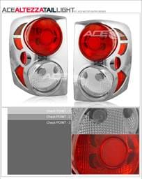 Chrome Clear Taillights