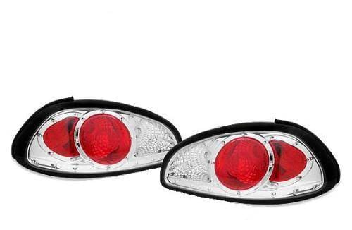 Chrome Red Clear Taillights