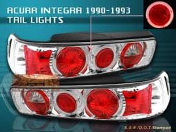 Chrome Clear Halo Altezza Taillights