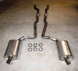Chevrolet Corvette Stainless Works Hot Rod Exhaust System - V6872SW