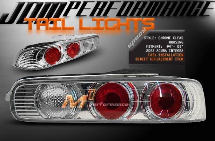 JDM Chrome Clear Altezza Taillights thumbnail 2