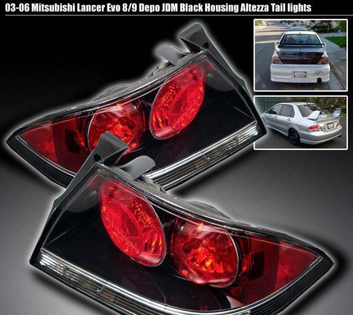 JDM Black Taillights thumbnail 2