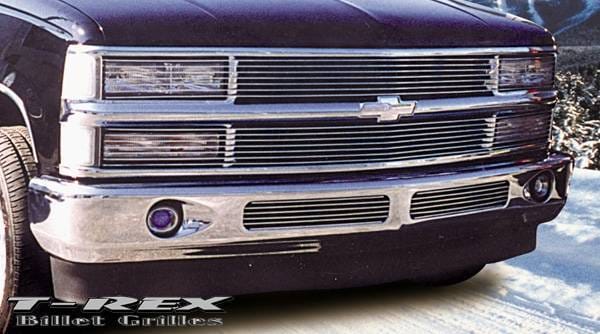 Chevrolet Silverado T-Rex Phantom Billet Grille Insert - 7 Bars - 20060