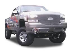 Chevrolet Silverado T-Rex Full Face Billet Grille with Bowtie Installed - 25 Bars - 20082