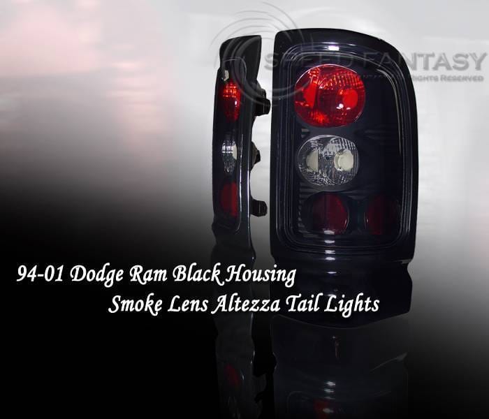 Black Housing Smoke Lense Taillights